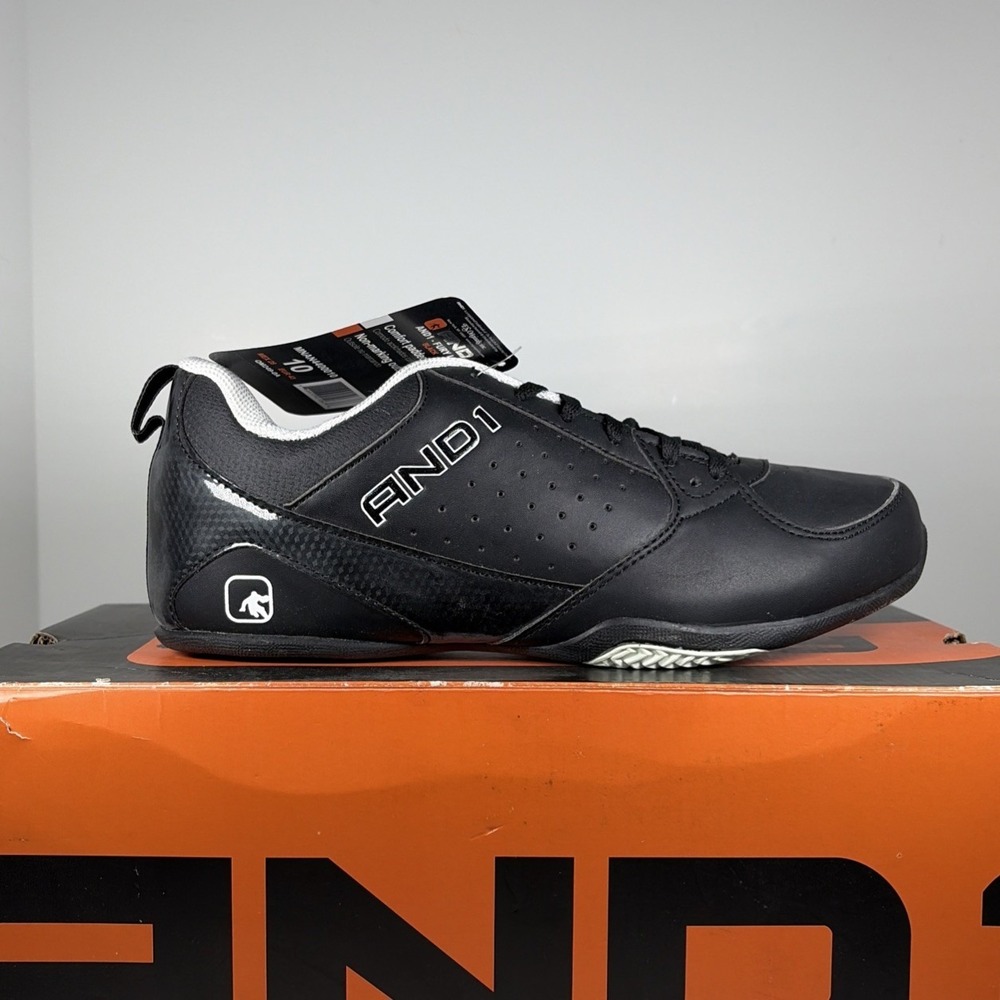 Size 10 AND1 Fury Low‎ Black Basketball Shoe MNAN4400010